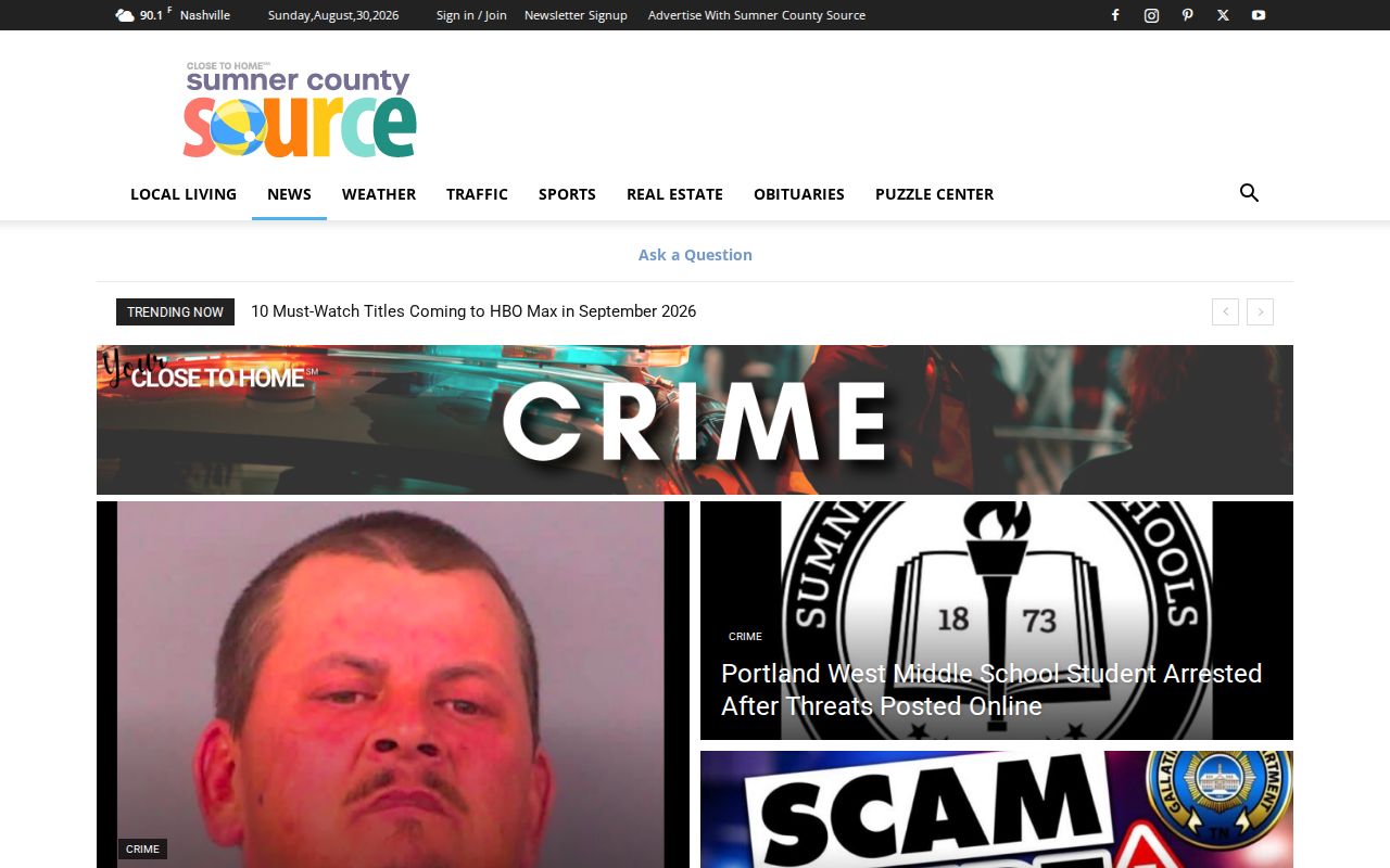 Sumner County court portal for booking case disposition records